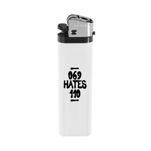 069 hates 110 Feuerzeug