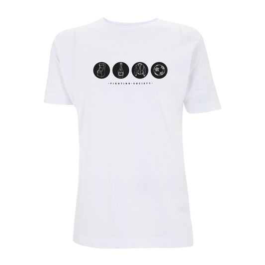 FS Icons T-Shirt weiß